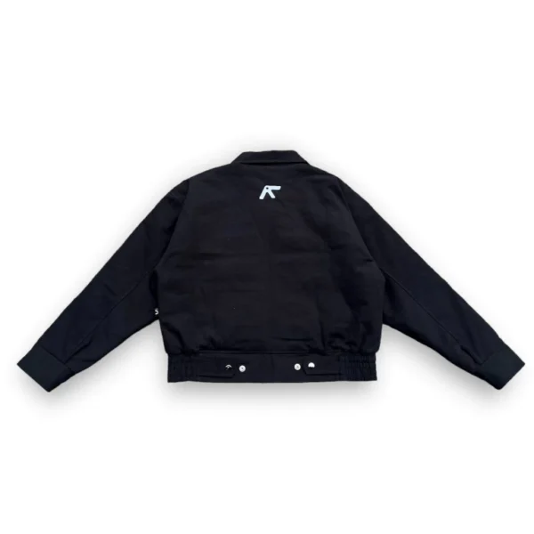 FutureFaith - Work Jacket Boxy Pria Black Beauty Timeless - Image 2