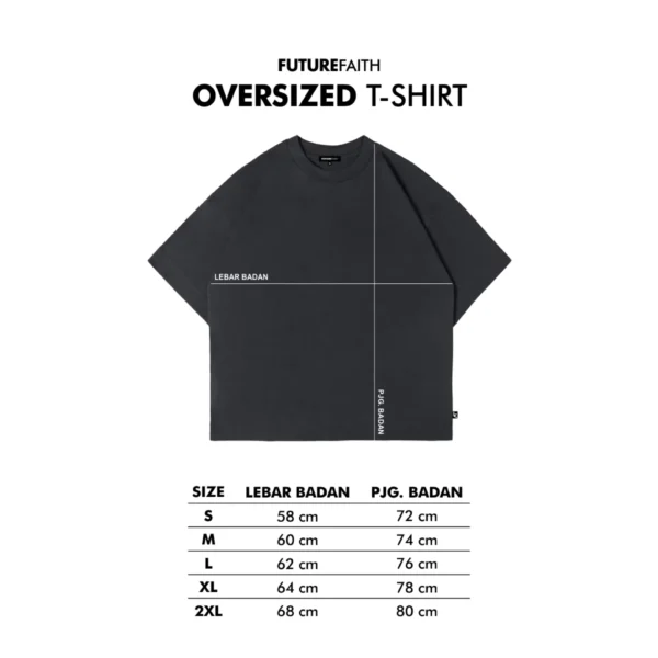FutureFaith - Oversized T-Shirt 100% Cotton Combed 20s Unisex - Image 6